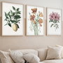 Wallity Huhu278 Cuadro Decorativo Enmarcado de 3 Piezas 50 x 35 cm